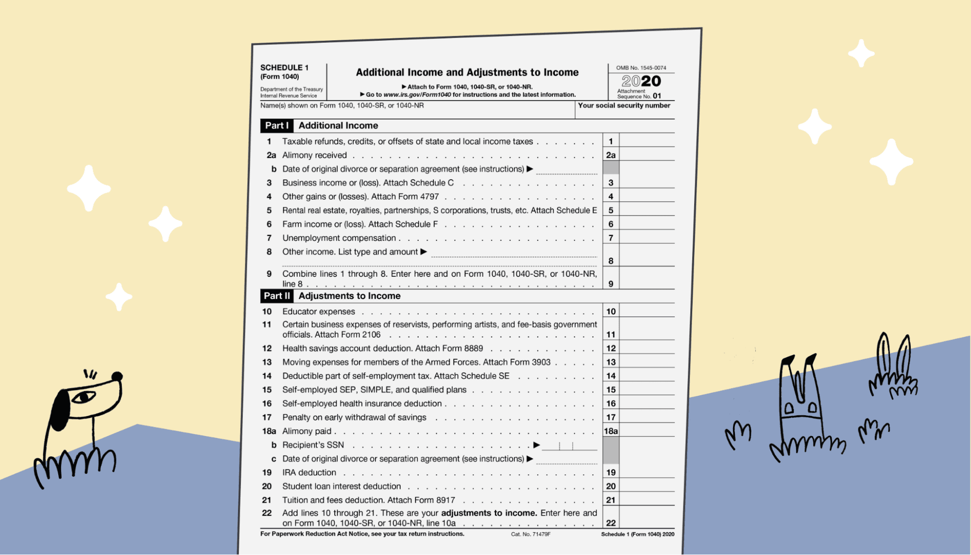 what-is-the-schedule-1-form-for-fafsa